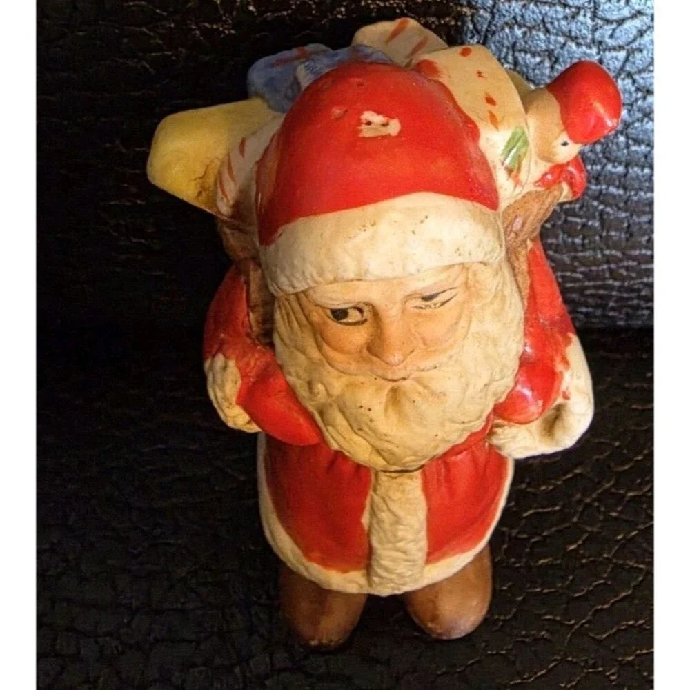 Towle Sigma Christmas Ornament Santa with Sack of Presents 1983 Vintage